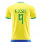 Prima Maglia Brasile Mondiali 2022 Gabriel Jesus 9